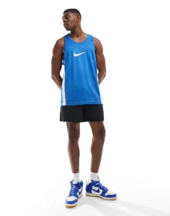Nike Football Nike Basketball Icon Dri-Fit Jersey In Blue For Unisex