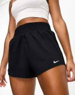 Nike Training Nike One Training High Waisted 3 Inch Shorts In Black For Women 9 Nike Training Nike One Training High Waisted 3 Inch Shorts In Black For Women -Nike Fashion Sales 206062165 1 black 1