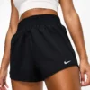Nike Training Nike One Training High Waisted 3 Inch Shorts In Black For Women