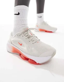 Nike Training Versair Trainers In Grey And Pink For Women